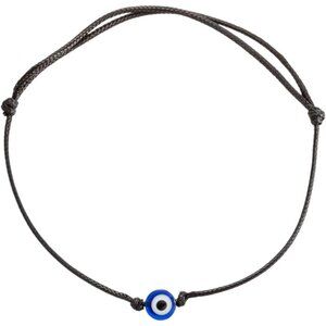 Waterproof Evil Eye Charm Bracelet for Men and Women - Simple Adjustable Design